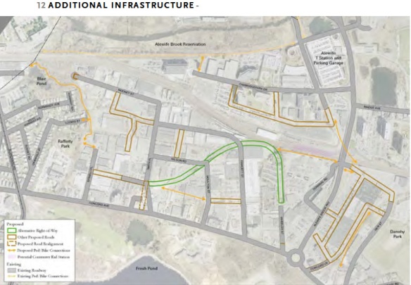 Additional infrastructure included in the planning study hasn't come to fruition.