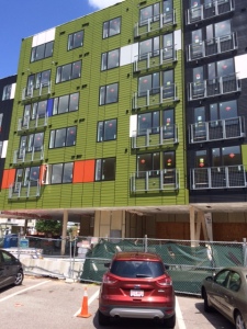 Building green on Concord Ave & Wheeler Street